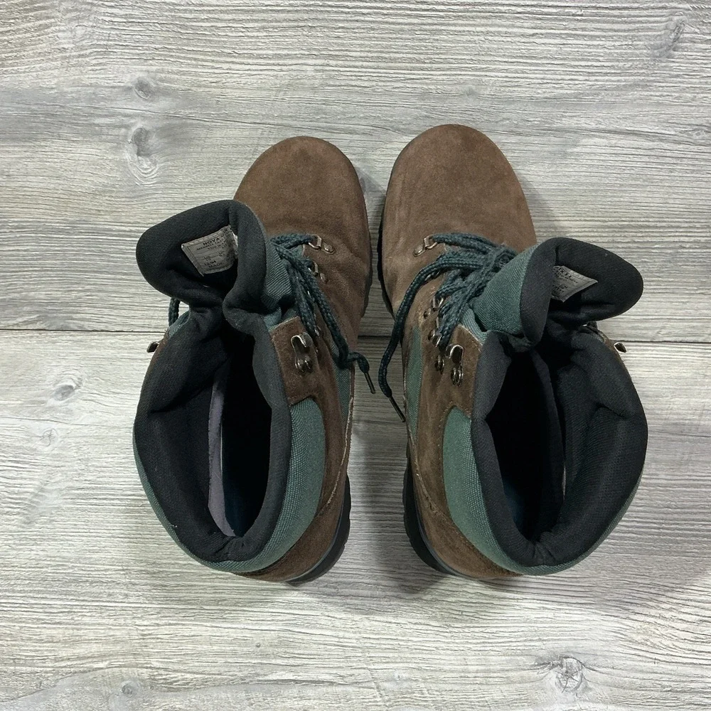 VTG 12/94 Merrell Nova GTX II Hiking Boots US 10 Men's Brown Green Outdoor Boot